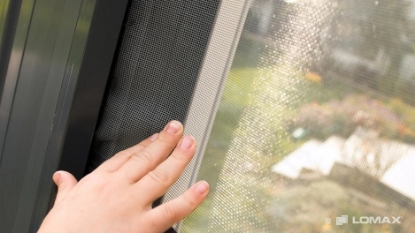 Festnetz für Fenster gegen Insekten
